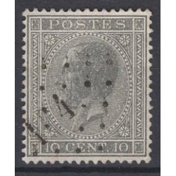 Belgium 1867 n° 17A used