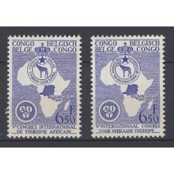 Congo belge 1955 n° 337/338...