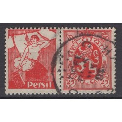 België 1929 n° PU18 gestempeld