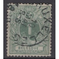 Belgique 1869 n° 26 oblitéré
