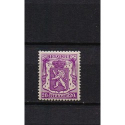 Belgien 1935 n° 422a violet...