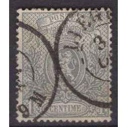 Belgium 1867 n° 23A used