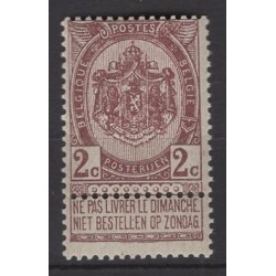 Belgien 1894 n° 55a...