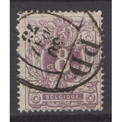 Belgique 1870 n° 29 oblitéré