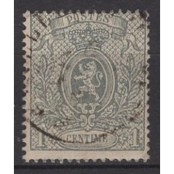 belgium 1866 n° 23 used
