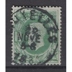 Belgique 1869 n° 30 oblitéré