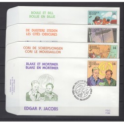 Belgie 1991 n° 2428/31FDC...
