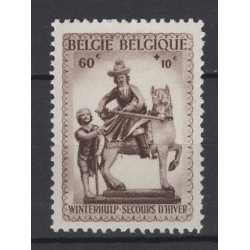 Belgien 1941 n° 586V3 abart...