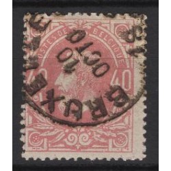 Belgique 1870 n° 34 oblitéré