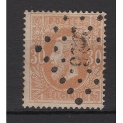België 1870 n° 33 gestempeld
