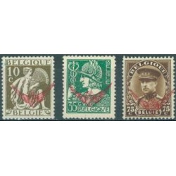 Belgien 1932 n° S16-18**...