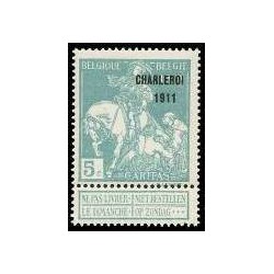 Belgique 1911 n° 105** neuf
