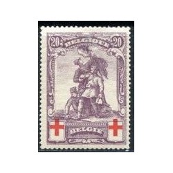 België 1914 n° 128** postfris