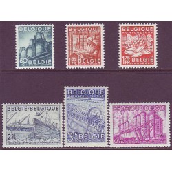 Belgium 1948 n° 761/66 used