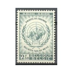 België 1958 n° 1089 gestempeld