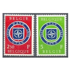 Belgium 1959 n° 1094/95 used