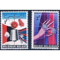 Belgium 1965 n° 1313/14 used