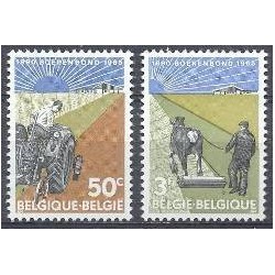 Belgium 1965 n° 1340/41 used