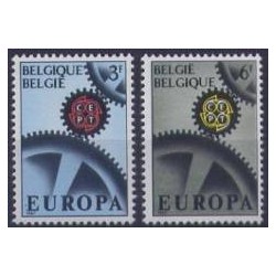 Belgium 1967 n° 1415/16 used