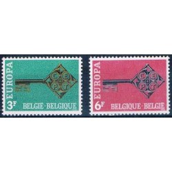 Belgium 1968 n° 1452/53 used