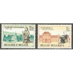 Belgium 1971 n° 1571/72 used