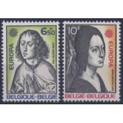 Belgium 1975 n° 1766/67 used