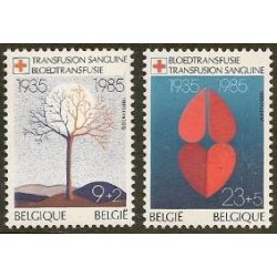 België 1985 n° 2161/62...