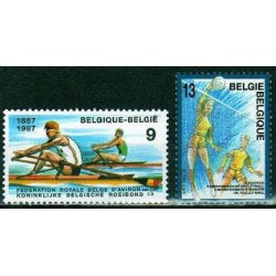 Belgium 1987 n° 2259/60 used