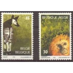 Belgium 1992 n° 2486/87 used