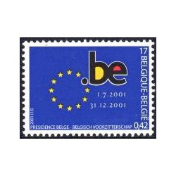 België 2001 n° 3014 gestempeld