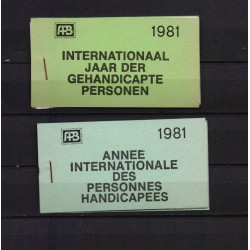 België 1981 n° PR161/62**...