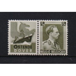 Belgien 1938 n° PU125B**...