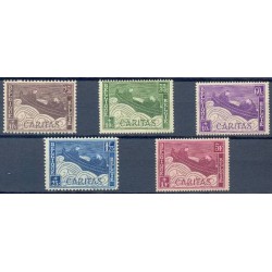 Belgique 1927 n° 249/53** neuf