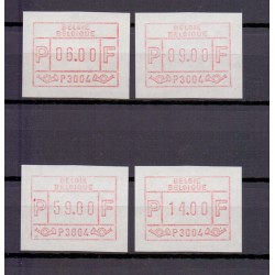 Belgien 1981 n° ATM4SET**...