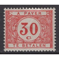 Belgien 1924 n° TX35a**...