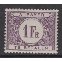 Belgique 1932 n° TX43a**...