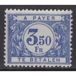 Belgien 1922 n° TX48a**...