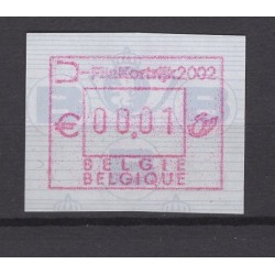 Belgium 2002 n° ATM108A**...