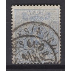belgie 1867 n° 24A gestempeld