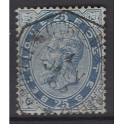 Belgique 1883 n° 40 oblitéré