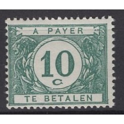 Belgien 1922 n° TX33b**...