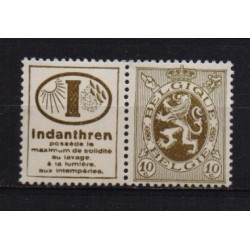 Belgie 1929 n° PU10 indanthren