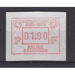 Belgie 1986 n° ATM62 congo...