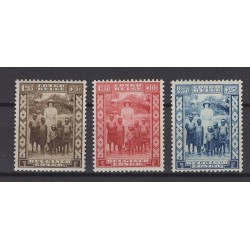 Congo belge 1936 n° 194/196...